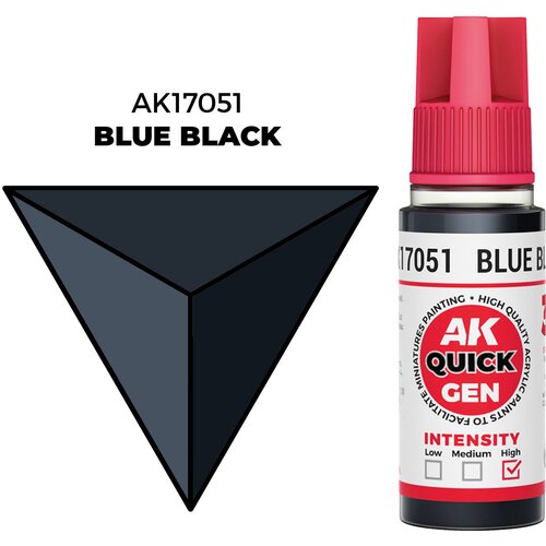 AK Interactive Blue Black 18ml - Quick Gen Akrilna Boja AK17051 Slike