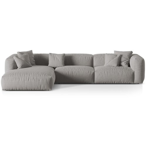 Micadoni Svijetlo siva kutna garnitura (s lijevim kutom) Martina &amp;ndash; Home Slike