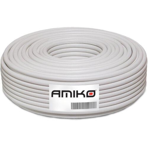 Amiko Koaksijalni kabl RG-6, BC, 100dB, 100 met. &ndash; RG6-BC/100db &ndash; 100m Cijene