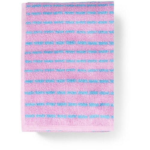 JUNA Modro-rožnata frotirna brisača iz me&amp;scaron;anice bambusa 50x100 cm Nuance &amp;ndash; Slike