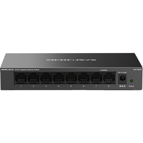 Switch MERCUSYS MS108GS 8-Port Gigabit Desktop , Desktop Steel Case Cijene