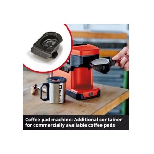 Einhell Aku aparat za kavu TE-CF 18 Li - bez baterije i punjača, (21343504) Slike