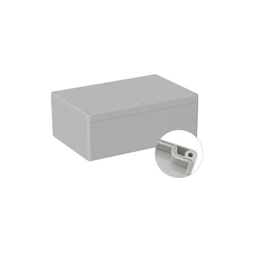 TRU COMPONENTS univerzalno kući&amp;scaron;te 240.3 x 160.3 x 90 pc svijetlosiva (ral 7035) 1 St. Slike