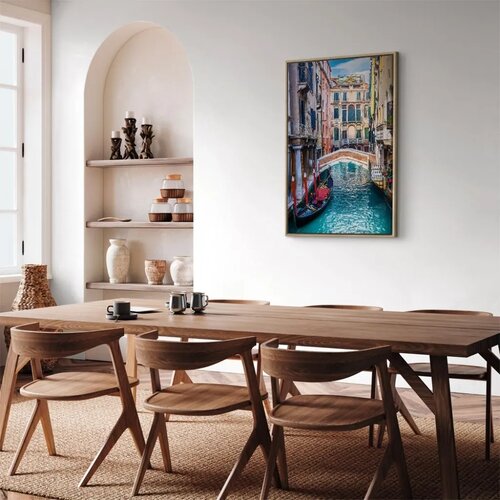  Slika - Holiday Moment (1 Part) Vertical 80x120 U prirodnom drvenom okviru Slike