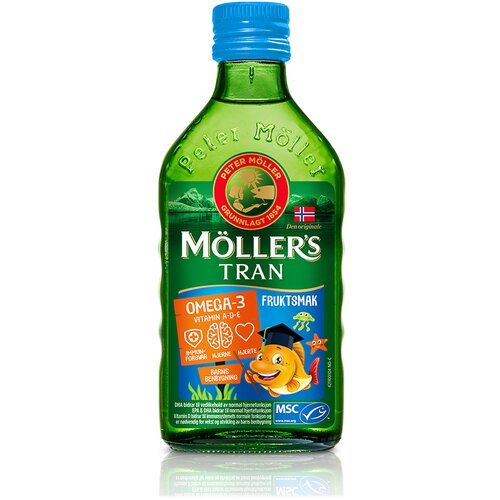 Mollers omega 3 jabuka, 250 ml Slike