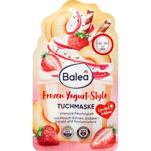Balea Frozen Yogurt-Style maska za lice u maramici 1 kom Cene