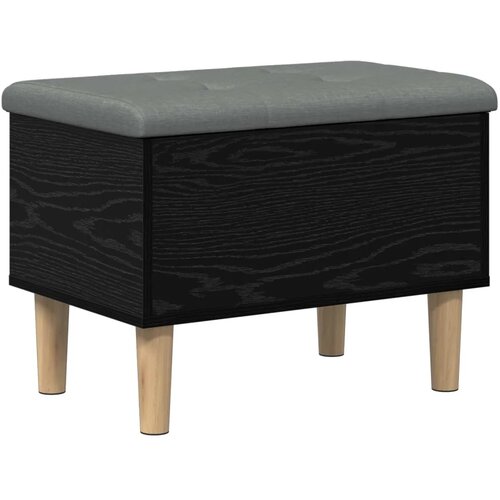  Klupa za odlaganje s jastučićem Crni hrast 62 x 42 x 46 cm - Crni hrast 62 x 42 x 46 cm Cijene