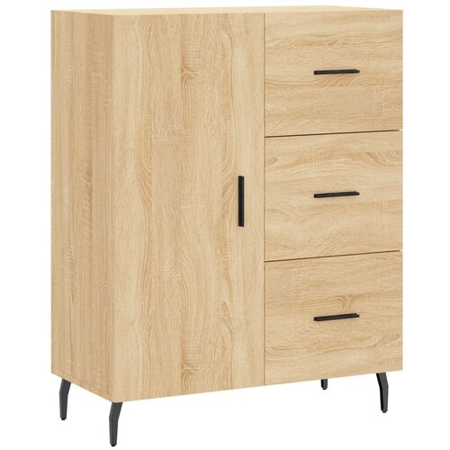 Maison Chic Komoda - Predalnik sonoma hrast 69,5x34x90 cm inženirski les, (21716721) Cene