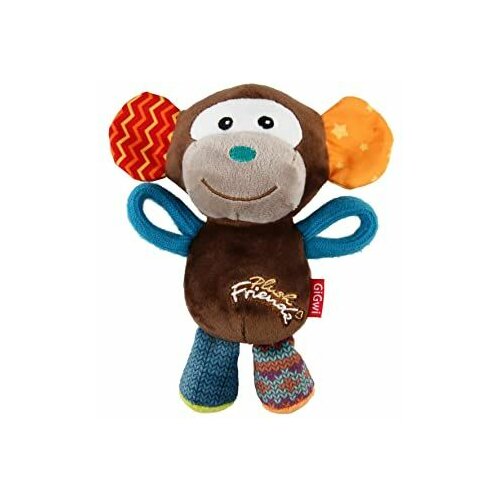 GiGwi plišana igračka za pse sa zvukom Majmun 16 cm Cene