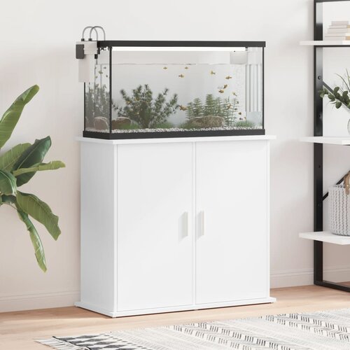 vidaXL Stalak za akvarij bijeli 81 x 36 x 73 cm od konstruiranog drva Cene