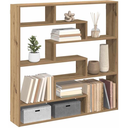 VidaXL Zidna kockasta polica sa 7 odjeljaka Umjetnički izrađeno Slike