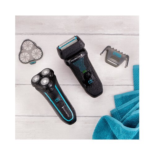 Remington R6 Style Series Aqua Rotary Shaver električni brivnik potovalna za mo&amp;scaron;ke Slike