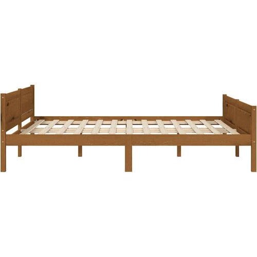  Za krevet od masivne borovine boja meda 140 x 200 cm Slike