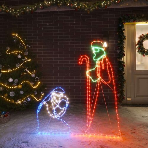  Božićne figure Marije i Josipa s 264 LED žarulje 40x55-38x100cm Cijene