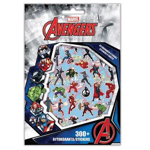 Luna 300-delni set nalepk Marvel: Ma&scaron;čevalci Cene