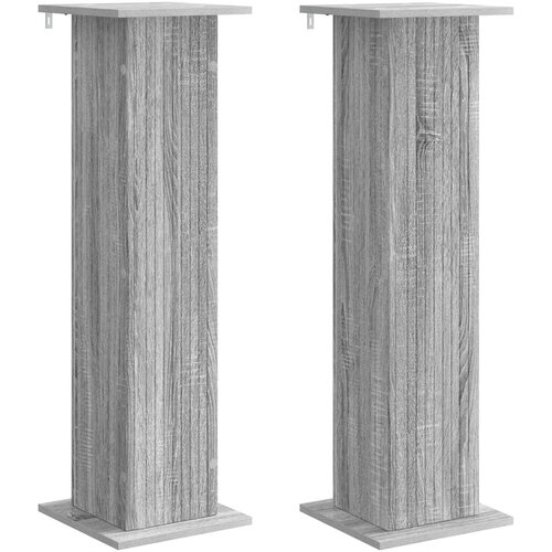  Stalak za biljke 2 pcs Siva sonoma 30,5 x 30 x 100,5 cm Slike