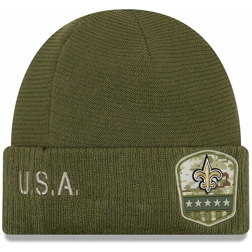 New Era New Orleans Saints 2019 On-Field Salute to Service zimska kapa Cene