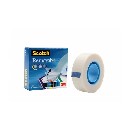  Lepljiva traka Scotch Removable 811, 19mm x 33m Scotch Cene