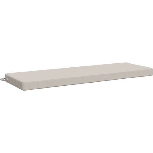  Jastučić za klupu SOEST 100% poliester Bijela 140 x 50 x 8 cm - Bijela 140 x 50 x 8 cm Melange Cene
