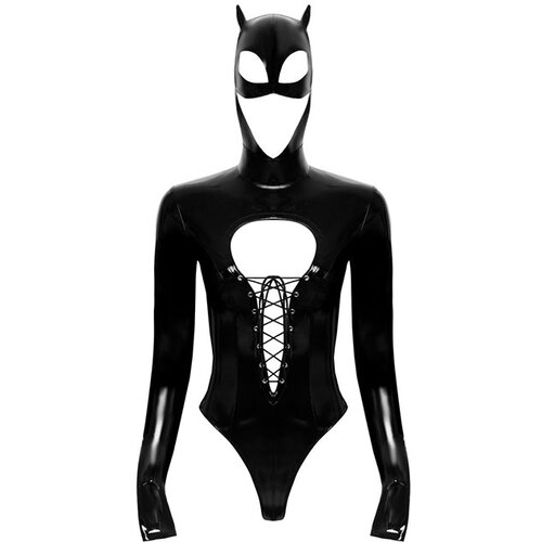 Black Level Black Velvet - Batwoman bodi dugih rukava (crni) Slike