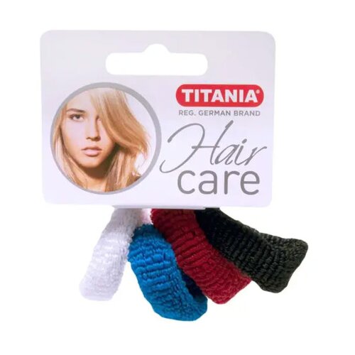 Titania Gumice za kosu debele 4/1 multicolor 8022 Slike