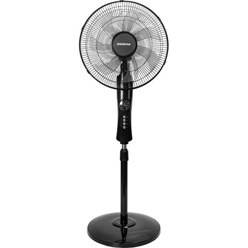Aigostar Stojeći ventilator 50W/230V crne boje + daljinski upravljač Cene