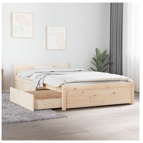  Posteljni okvir s predali 90x200 cm Cene