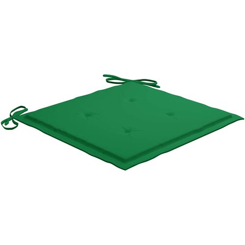  5-dijelni sklopivi vrtni blagovaonski set od bambusa Zelena 40 x 40 x 4 cm Slike