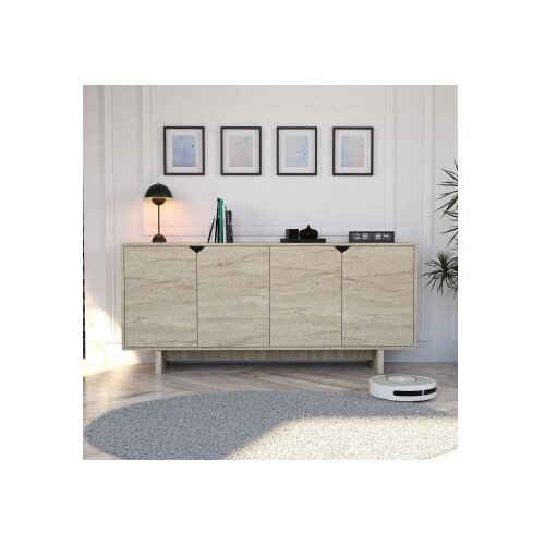 Hanah home konzola turan travertine Slike