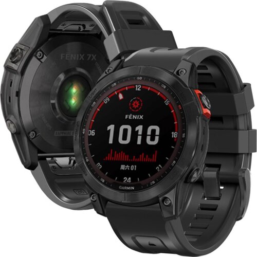 TECH-PROTECT ICONBAND TRAK ZA GARMIN FENIX 3/5X/3HR/5X PLUS/6X/7X ČRN, (22069427) Cene