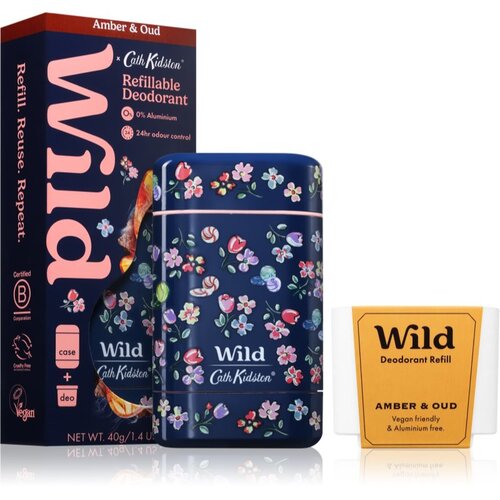 WILD Amber & Oud Marble Ditsy Case čvrsti dezodorans s etuijem 40 g Cijene