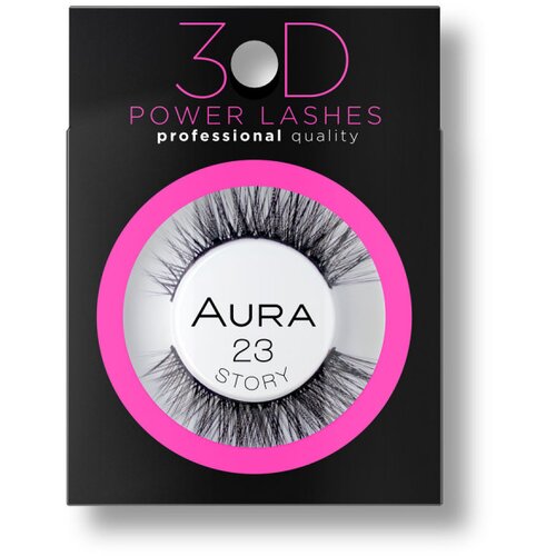 Aura 3D Ve&amp;scaron;tačke trepavice 3D Power Lashes 23 Story Slike