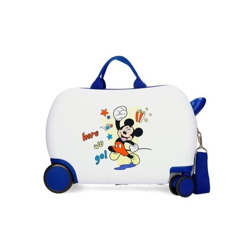 Disney Mickey Mickey ABS Kofer za decu 45 cm - Bela ( 47.710.45 ) Slike