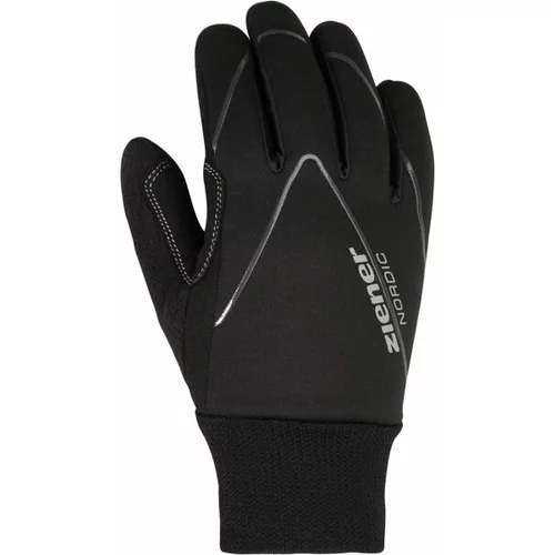 Ziener UNICO JR Dječje rukavice za skijaško trčanje, crna, veličina