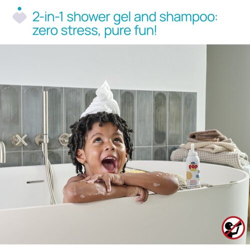 Chicco pop vanila pena 2U1 za telo i kosu 200ML Slike