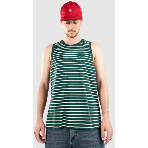 Blue Tomato Striped Majica brez rokavov green / white stripes Cene
