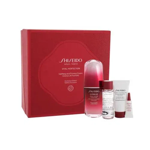 Shiseido Ultimune Power Infusing Concentrate Set serum 50 ml + pjena za čišćenje 30 ml + krema za lice 30 ml + serum za područje oko očiju 3 ml za ženske