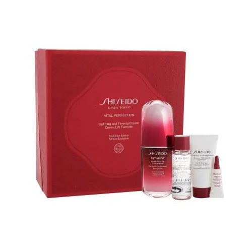 Shiseido Ultimune Power Infusing Concentrate Set serum 50 ml + pjena za čišćenje 30 ml + krema za lice 30 ml + serum za područje oko očiju 3 ml za ženske