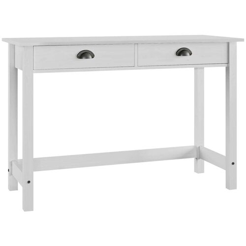 Konzolni stol Hill s 2 ladice 110x45x74 cm od masivne borovine Slike