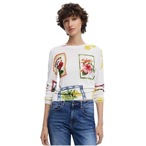 Desigual ženski džemper sa printom DG25SWJF32-1001 Cene