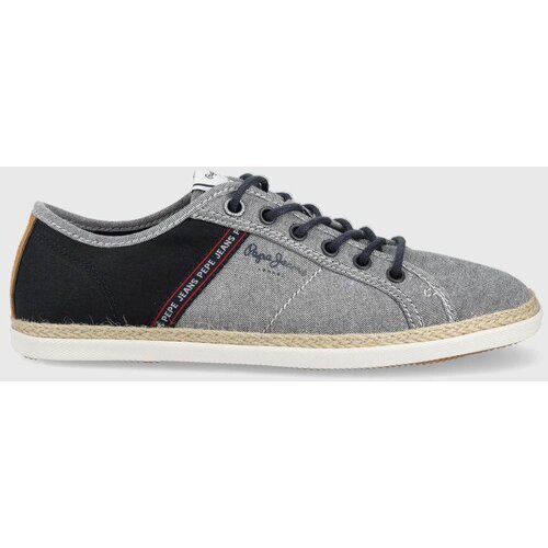 Pepe Jeans Teniske Maui Tape Chambray mo&amp;scaron;ke Slike