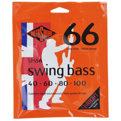 Rotosound Žice za bas gitaru SM66 Swing Bass 66, 040-100 Cene
