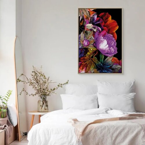  Slika - Nature in Summer Hues (1-part) - Flower Garden of Inspiration 80x120 Slike