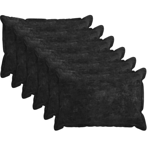  Presvlaka za jastuk 6 kom. HOUTEN Antracit 40 x 60 cm - Antracit 40 x 60 cm 6 Cene