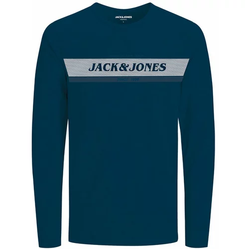 Jack & Jones Bluza 12245919 Modra Regular Fit