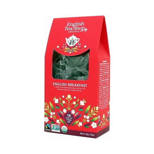 English Tea Shop Bio English Breakfast - Fairtrade - razsut Slike