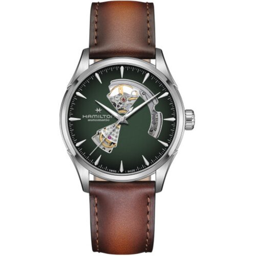 Hamilton ročna ura Jazzmaster Open Heart Auto H32705560 Slike