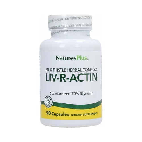 Nature's Plus LIV-R-Actin 70% Silymarin
