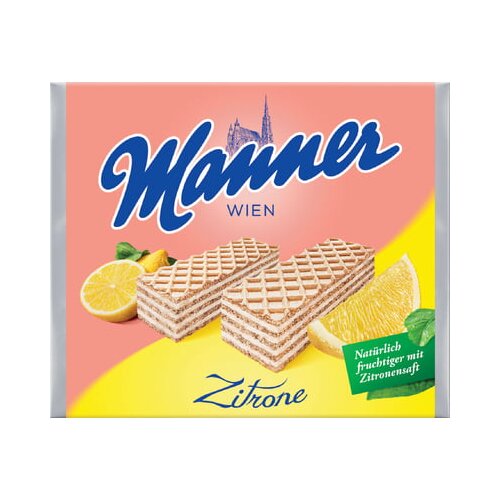 Manner Limonine napolitanke - 75 g - 1 kos Cene