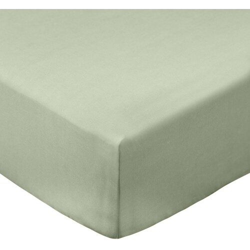 Bianca Zelena napenjalna rjuha iz bombažnega perkala 90x190 cm Cotton Percale – Cene